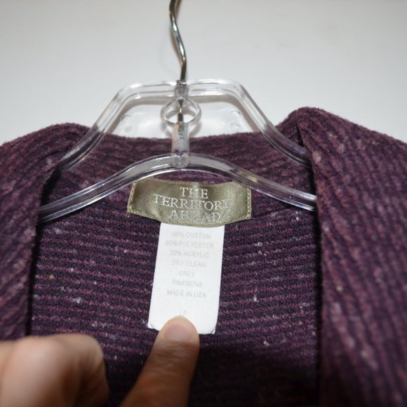 The Territory Ahead Jacket Cotton Acrylic Long Sleeves Button-Down Collar LP - Picture 2 of 6